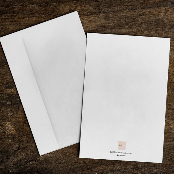 Pack of 5 folded cards Sunflowers Claude Monet with envelopes, thank you card - Picture 5 of 5